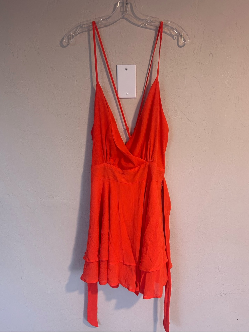 Women’s Red Sleeveless Blouse XLarge  (1709)